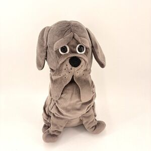 Harry Potter Wizarding World Fang Plush Hagrid Dog Stuffed Animal Grey Boarhound